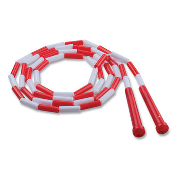 Champion Sports Segmented Plastic Jump Rope, 7 Ft, Red-white freeshipping - TVN Wholesale